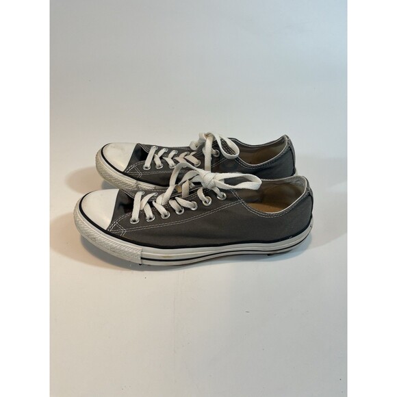 Converse All Star Golf Shoes Modified With Spikes Size 9 RARE Low Tops Gray - Picture 4 of 11